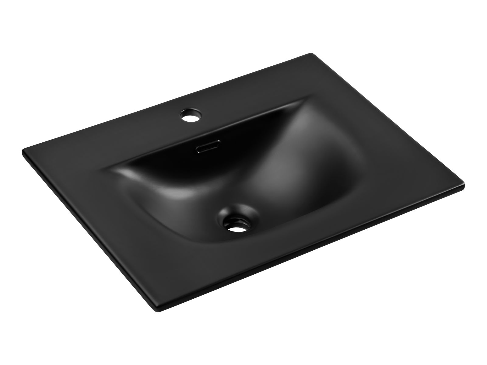 Praustuvas COMAD SKY BLACK 60 DP ( E-8099-60 ), 60x46 cm - ermitazas.lt