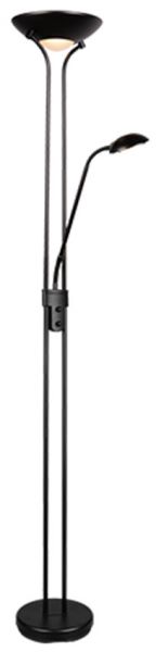 Pastatomas LED šviestuvas REALITY SPOCK, 19W, 2200lm, 3000K, IP20, juodos sp, ø25 x 180 cm-0