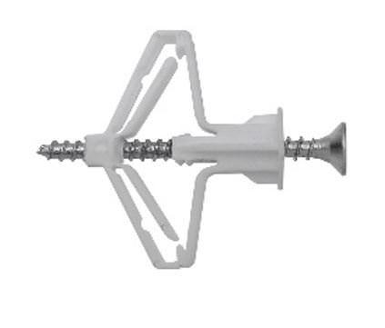 Išsiplečiantys kaiščiai su medsraigčiu GKP plokštei, 10 mm /4,0 x 60 mm, 4 vnt.-0