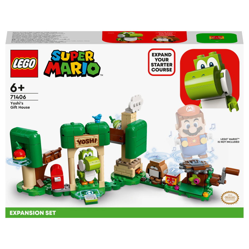 Konstruktorius LEGO Super Mario Yoshi’s Gift House Expansion Set - 1