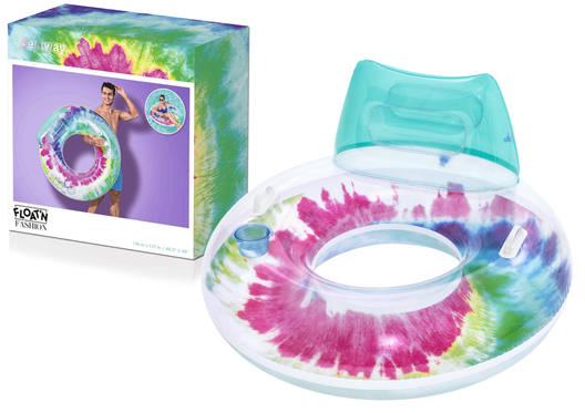 Plaukimo ratas Bestway Tie Dye, 118cm - 3