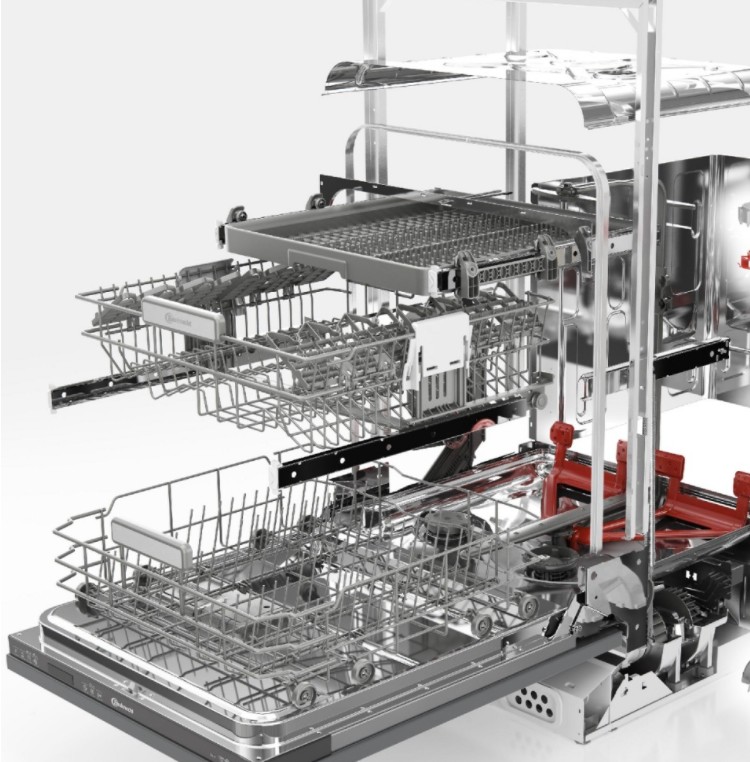 Įmontuojama indaplovė Whirlpool WBC 3C34 PF X - 3