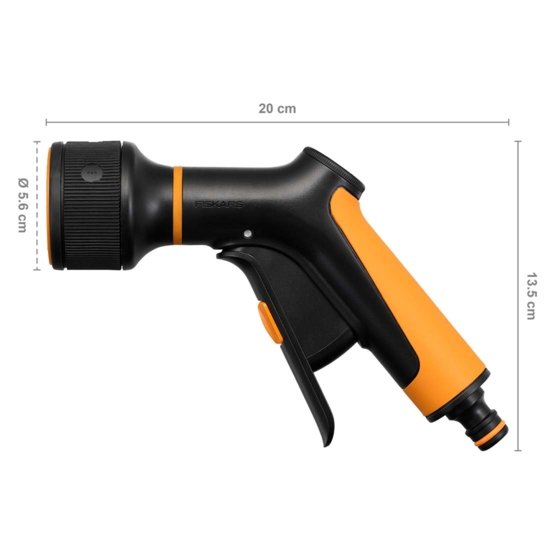 Laistymo pistoletas FISKARS Comfort, 3 funkcijų, reguliuojamas - 8