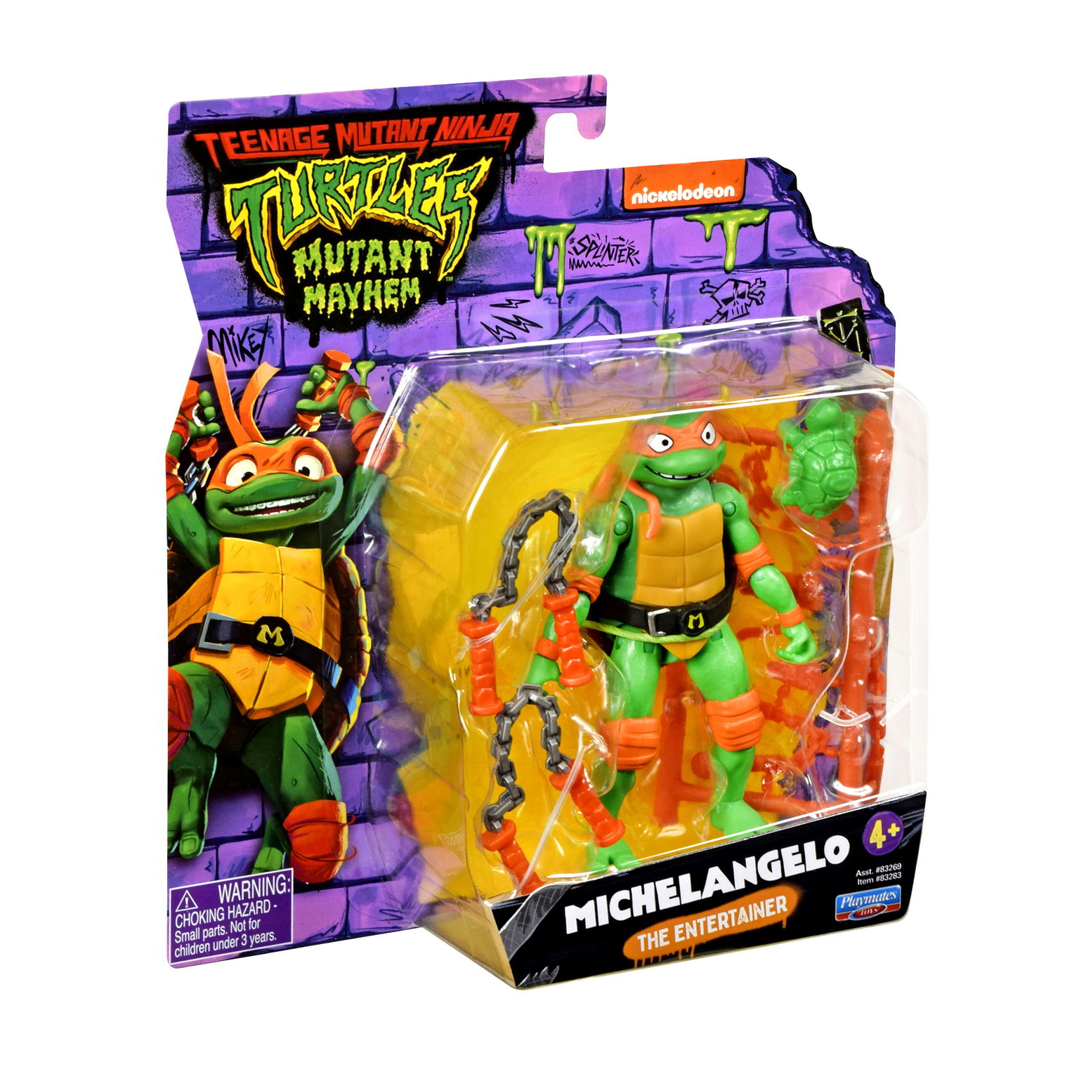 TMNT figūrėlė Michelangelo, 83283-1