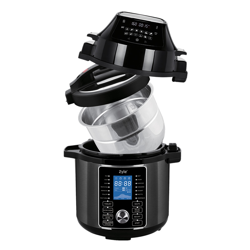 Daugiafunkcis puodas su gruzdintuve Zyle ZY006MC, 6L - 2