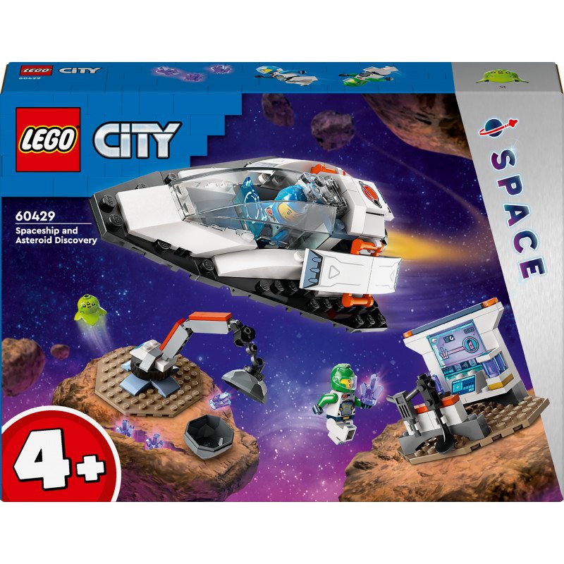 Konstruktorius LEGO City Space Spaceship and Asteroid Discovery 60429