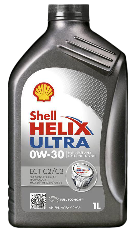 Automobilinė variklio alyva SHELL HELIX ULTRA ECT C2/C3 0W-30, 1 l - 2