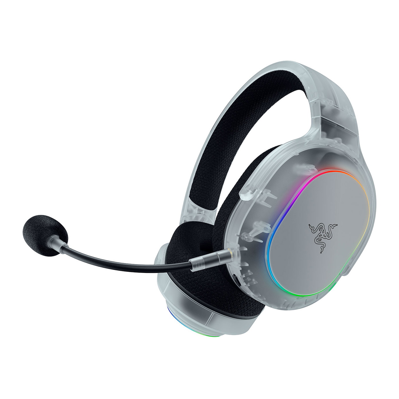 Belaidės ausinės Razer Barracuda X Chroma, skaidri-0