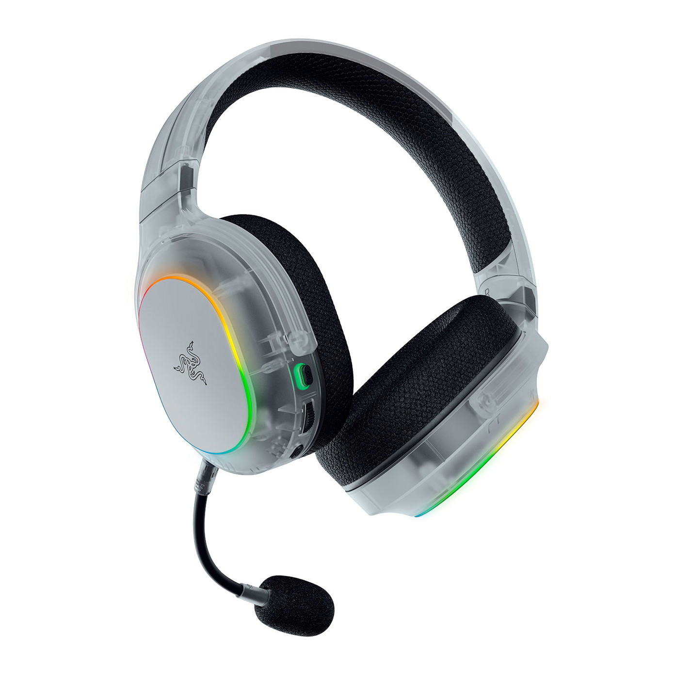 Belaidės ausinės Razer Barracuda X Chroma, skaidri-1
