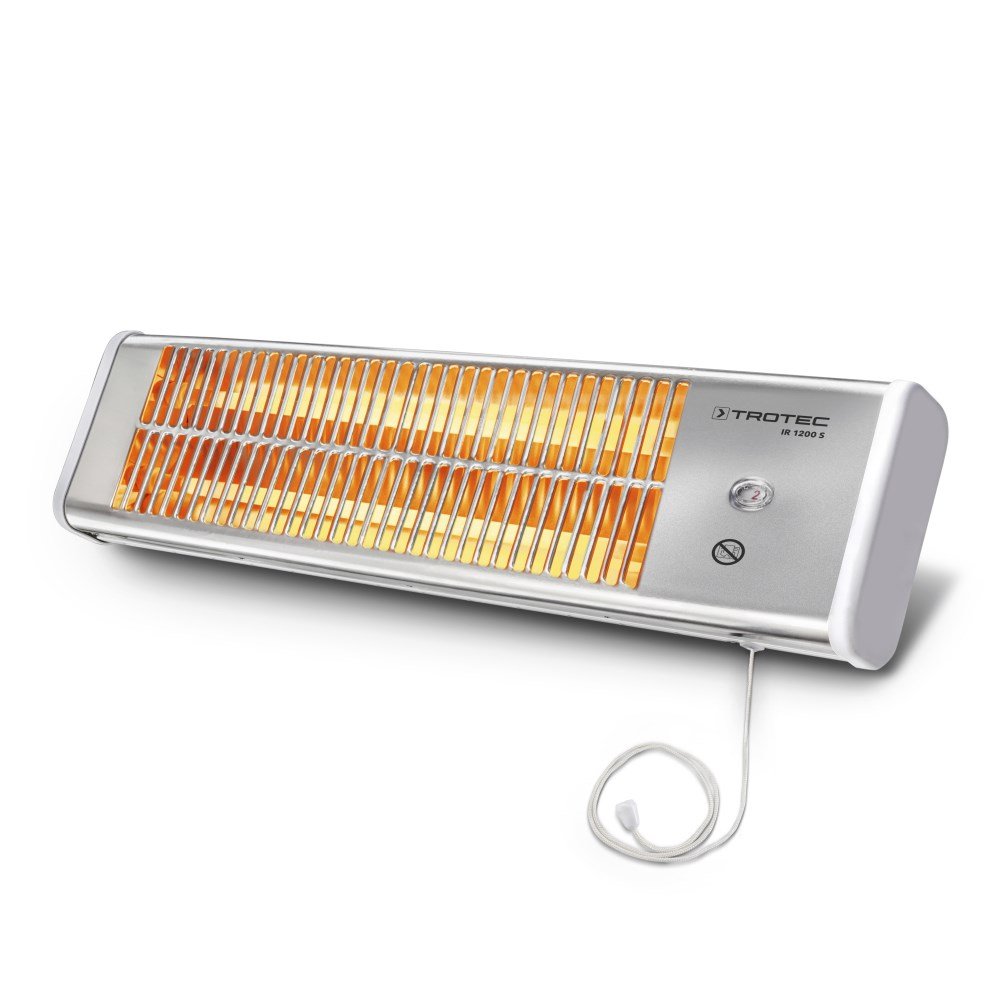 Kvarcinis infraraudonųjų spindulių šildytuvas Trotec IR 1200 S 06-00342 - 4