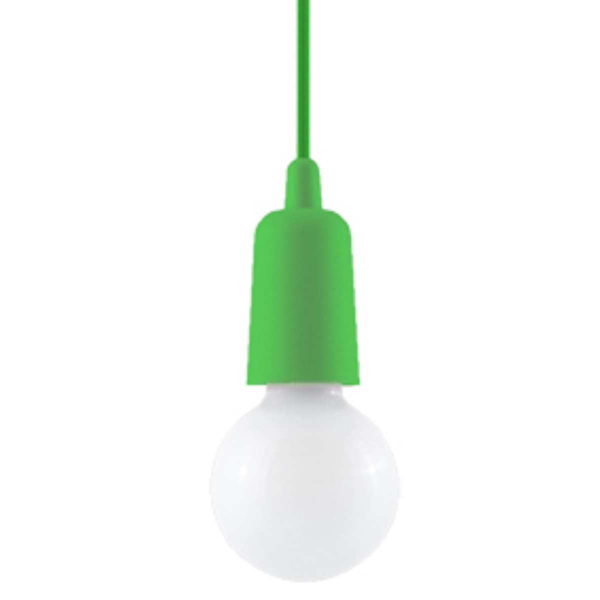 Pakabinamas šviestuvas SOLLUX DIEGO 1 žalias