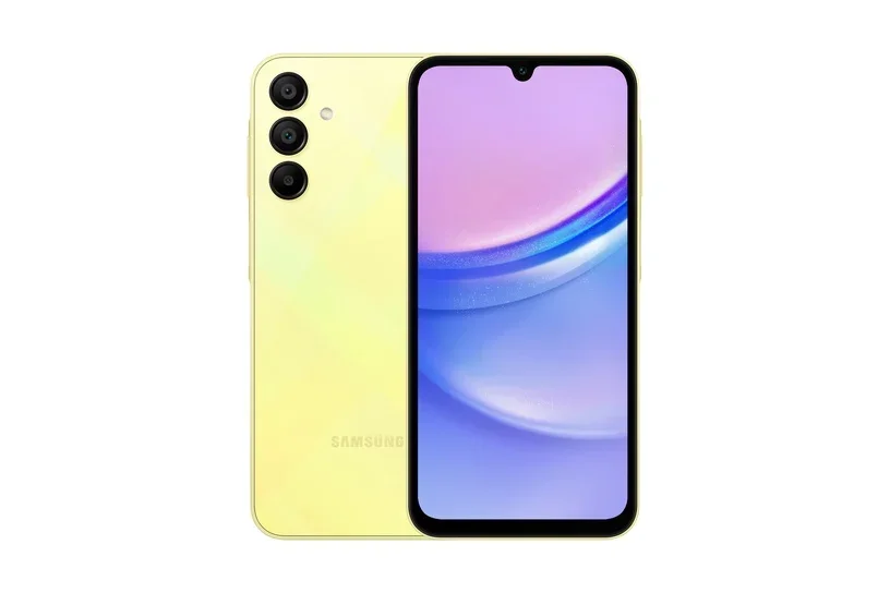 Mobilusis telefonas Samsung Galaxy A15, geltonas, 4GB/128GB - 1