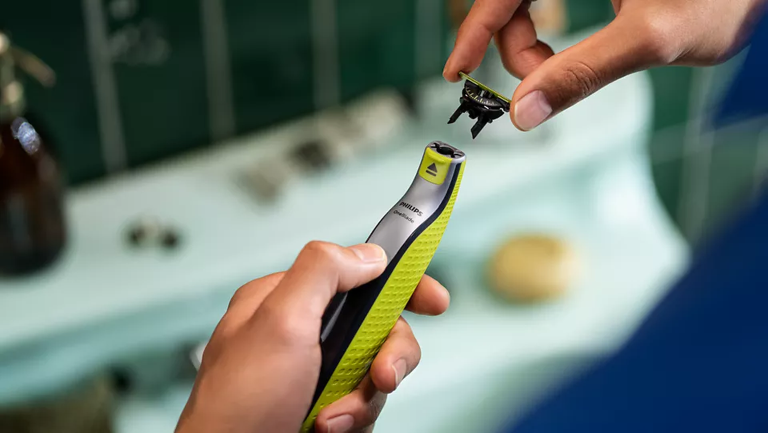 Barzdaskučių galvutės PHILIPS ONEBLADE QP440/50, 4vnt.-1