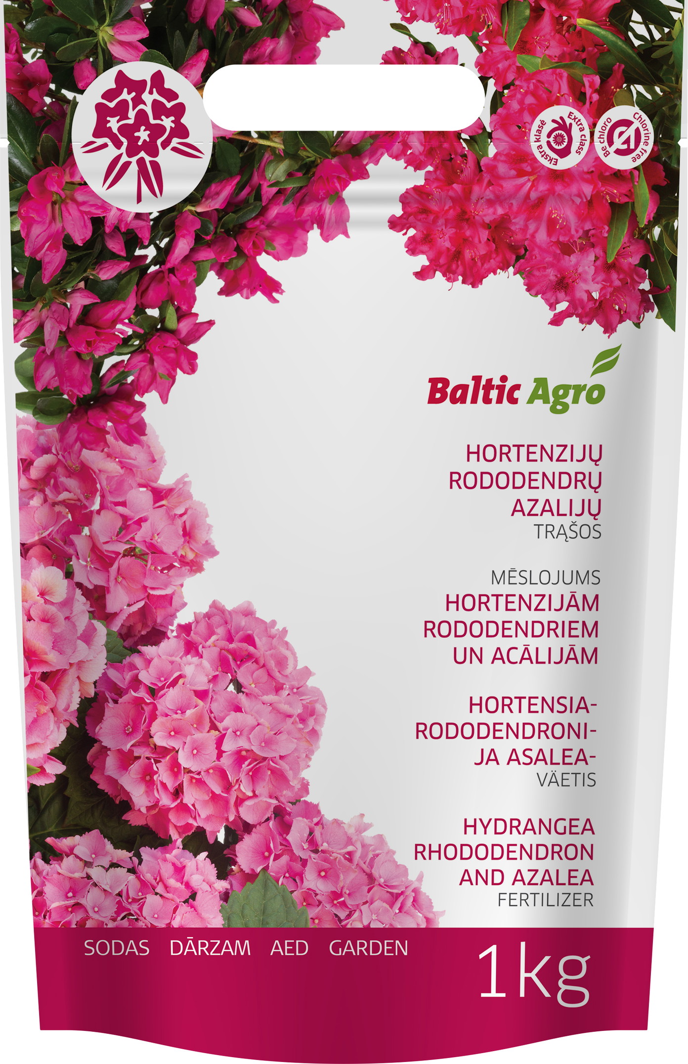 Trąšos hortenzijoms, rododendrams, azalijoms, 1 kg-0