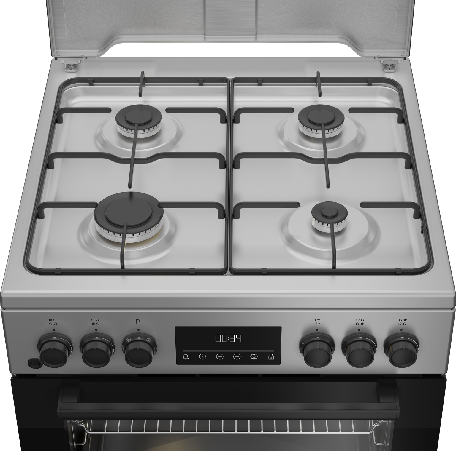 Dujinė viryklė su elektrine orkaite BEKO FBM62320SDS, 60 cm - 3