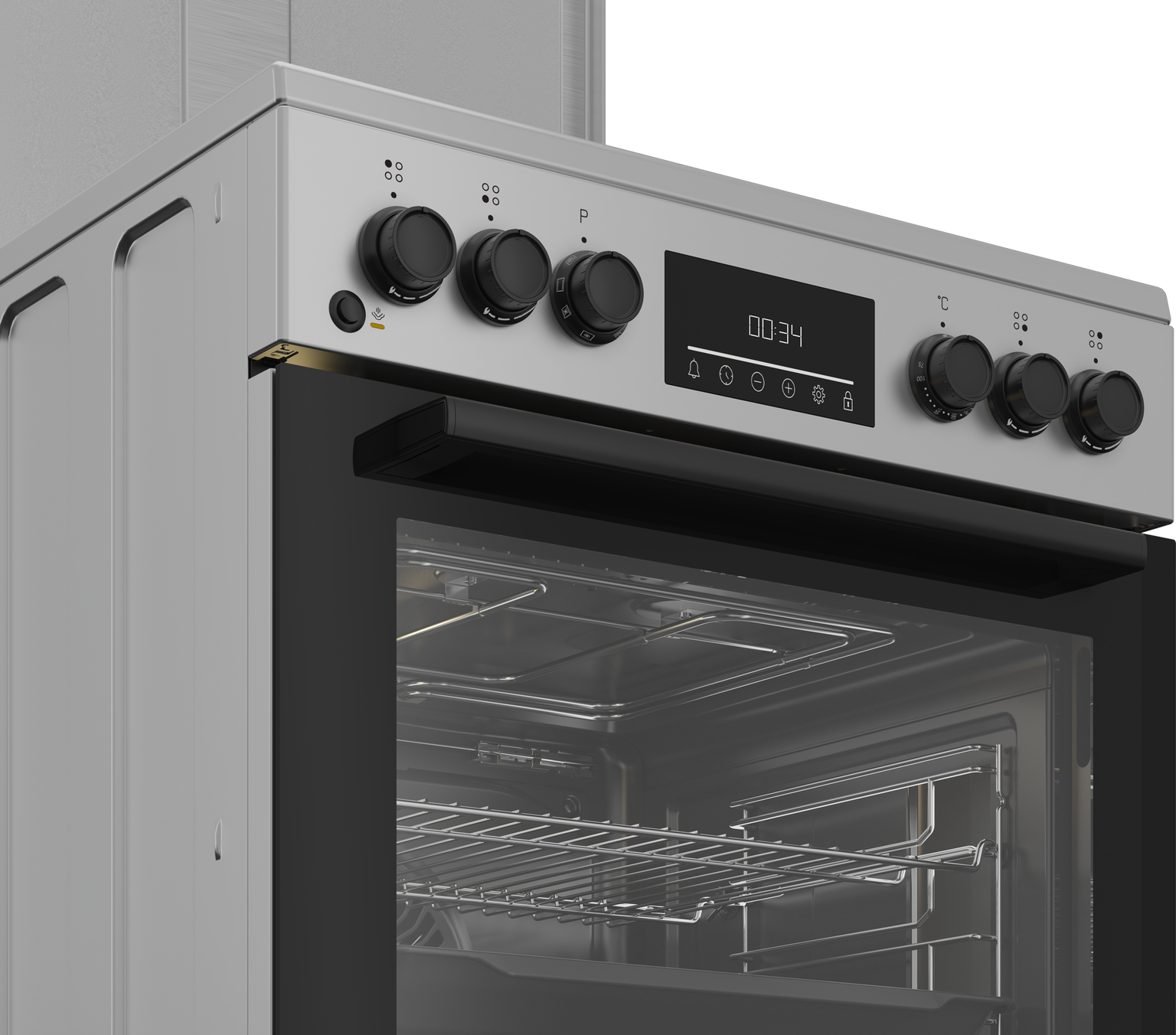 Dujinė viryklė su elektrine orkaite BEKO FBM62320SDS, 60 cm-1