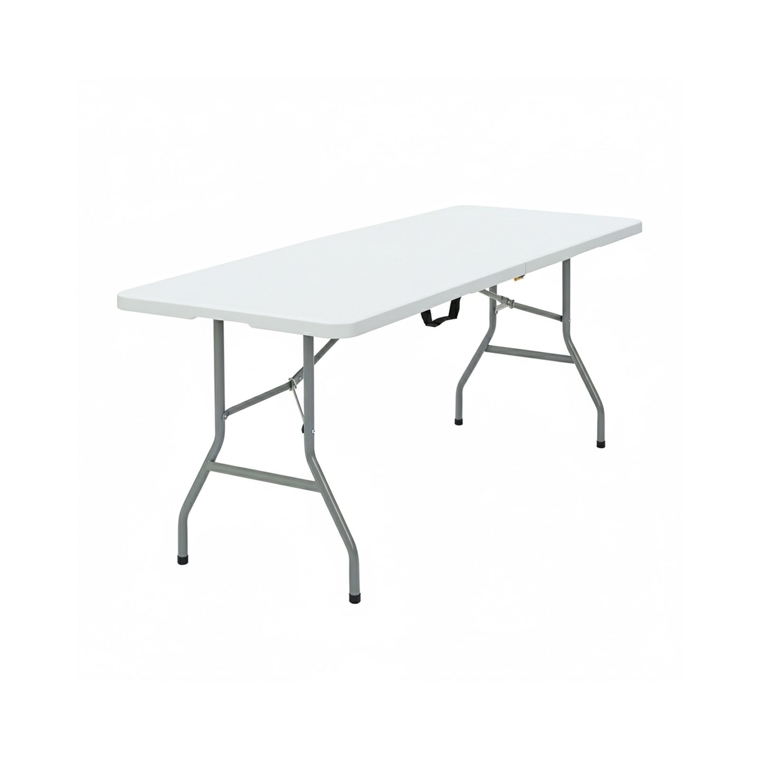 Sulankstomas lauko stalas, 152 x 70 x 74 cm, baltas-1