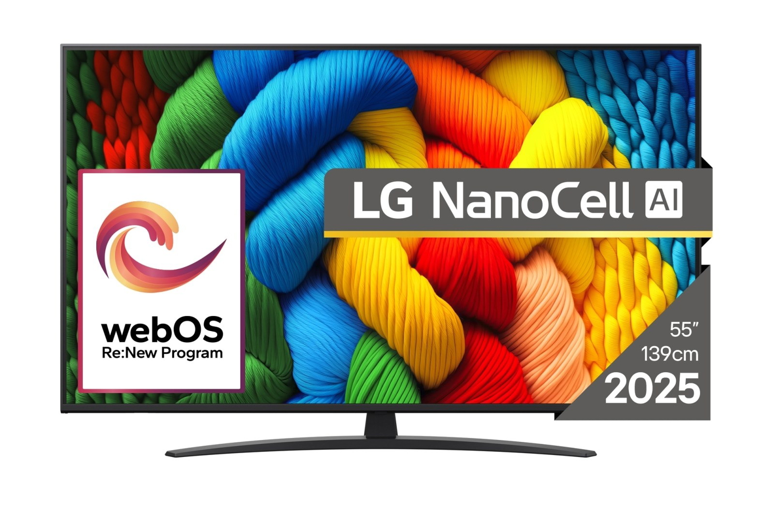 Televizorius LG 55NANO81A3A 55" - 1