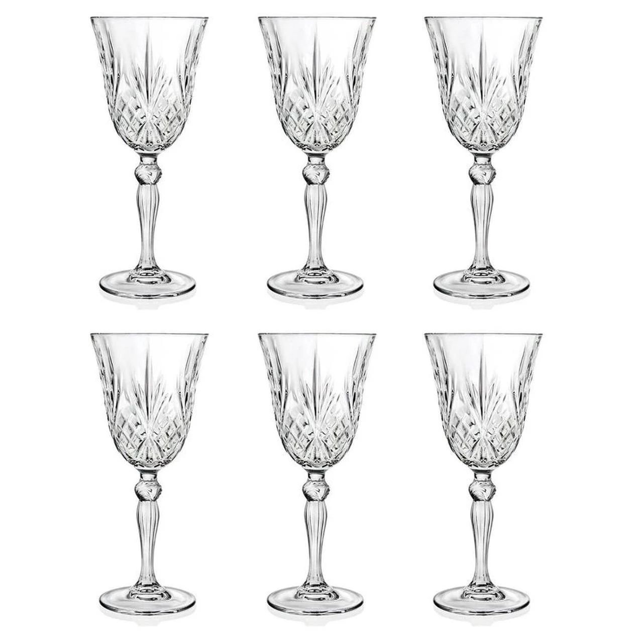 Krištolinės konjako taurės RCR MELODIA CALICE, 50 ml, 6 vnt-1