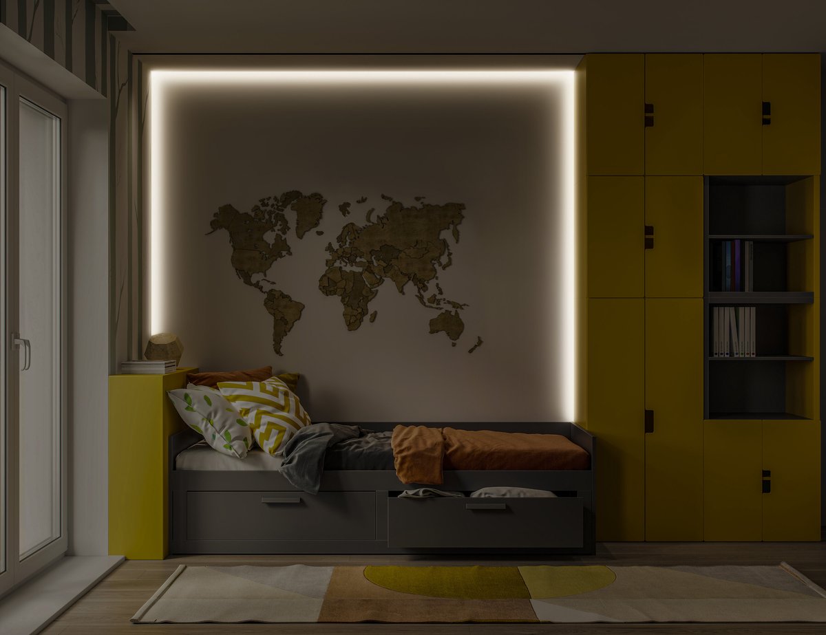 LED juostos komplektas OSRAM FLEX AUDIO, IP20, 12,5W, RGB, VR RC, 3 m, su pultu - 3