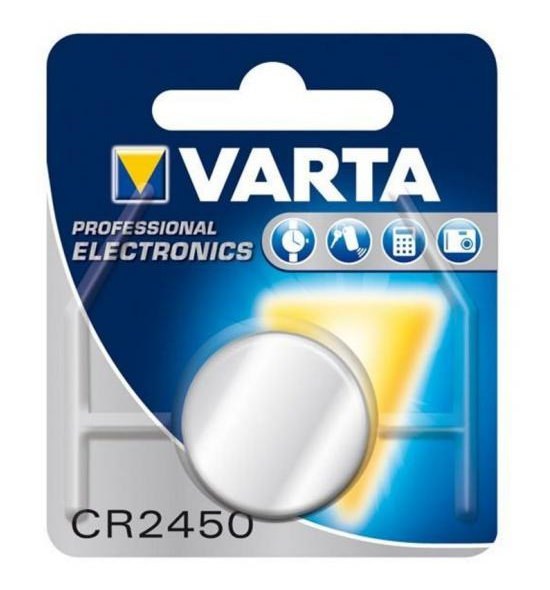 Elementas VARTA, 3 V, CR 2450, 1 vnt.-0