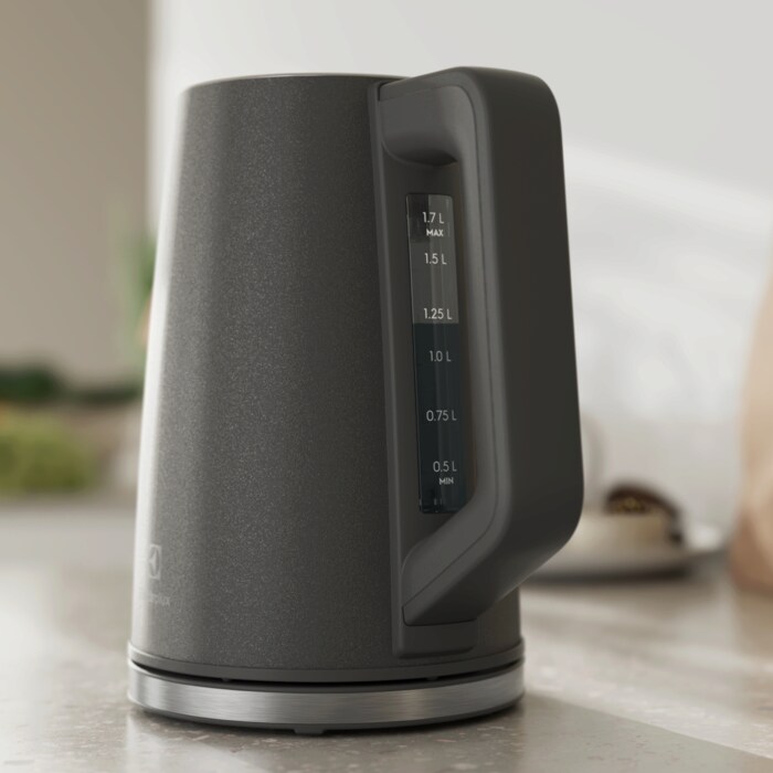 Elektrinis, nerūdijančio plieno virdulys su temp. reguliavimu ELECTROLUX E5K1-6AN, 1,7l - 5