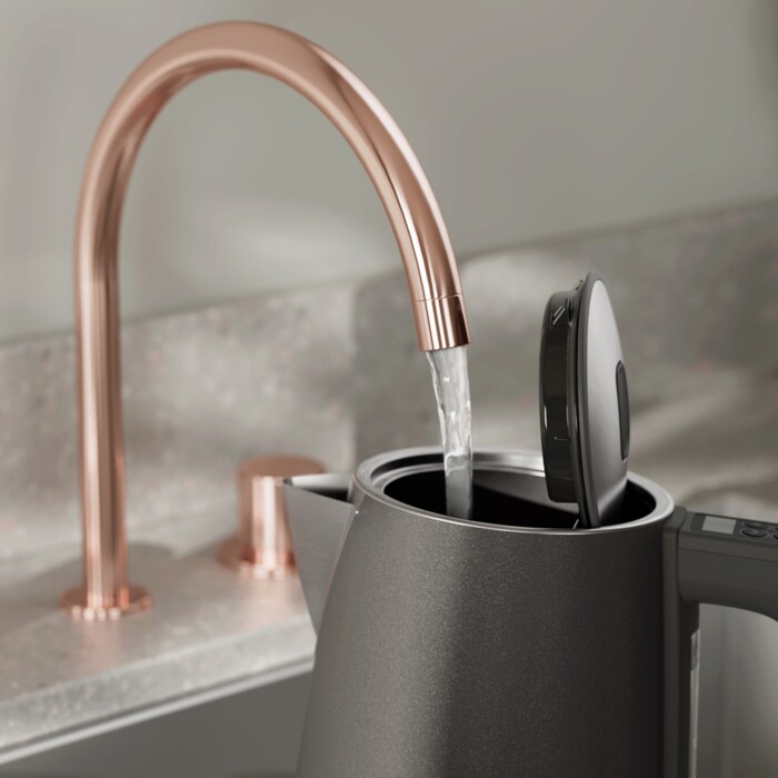 Elektrinis, nerūdijančio plieno virdulys su temp. reguliavimu ELECTROLUX E5K1-6AN, 1,7l - 4