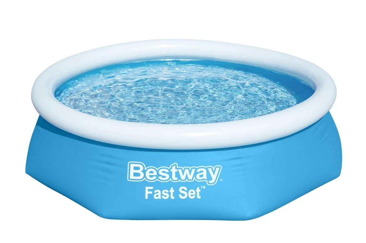 Pripučiamas baseinas BESTWAY Fast Set 8' x 24"/2.44m x 61cm Pool - 1
