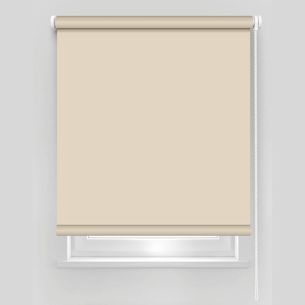 Ritininė užuolaida BLACKOUT, rudos sp., Ø 25 mm, 100 x 175 cm, 1 vnt.-0