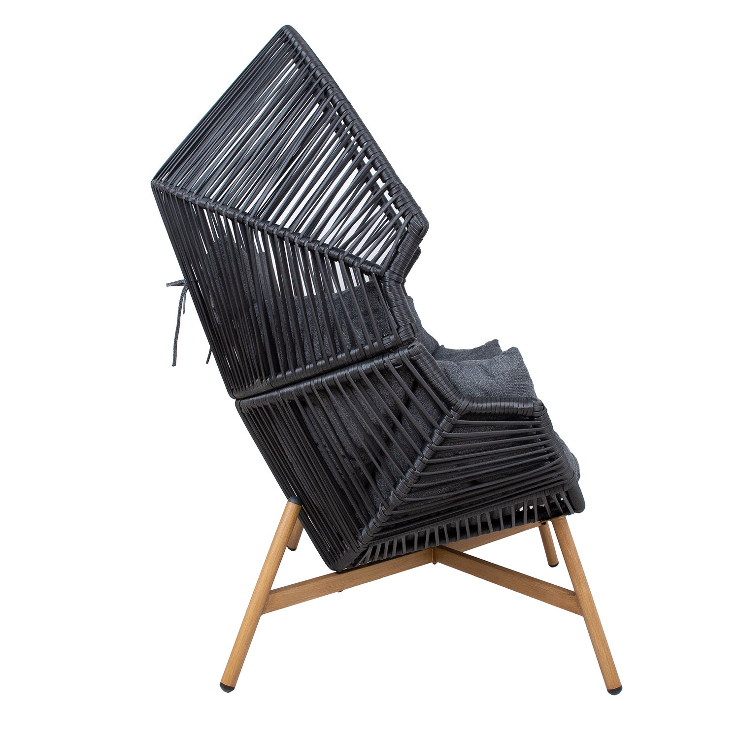 Lauko kėdė HELSINKI, 98 x 101 x 142 cm - 3