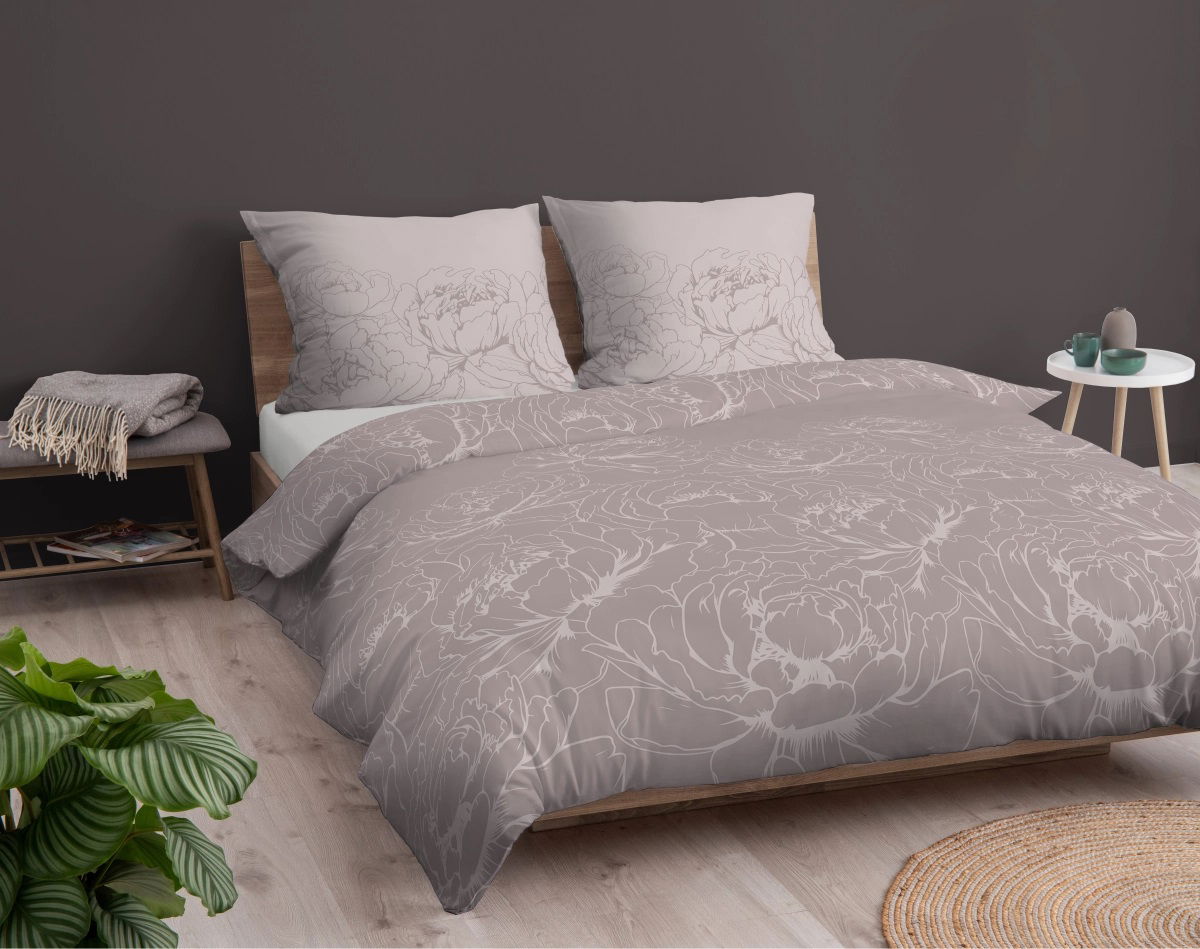 Patalynės komplektas POK-374, 180x200 cm, 70x80 cm, 100% medvilnė - 3