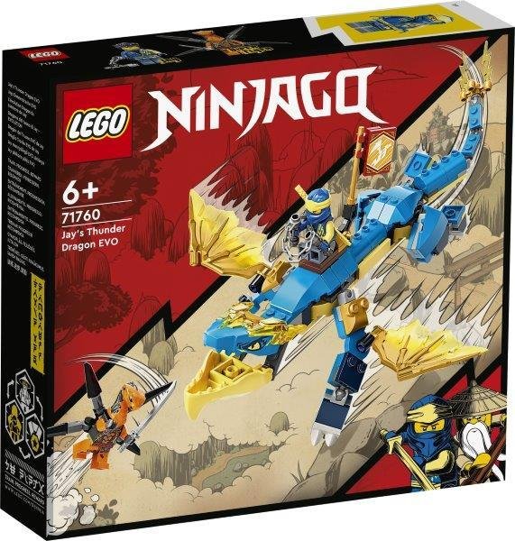 Konstruktorius LEGO NINJAGO - JAY'S THUNDER DRAGON EVO