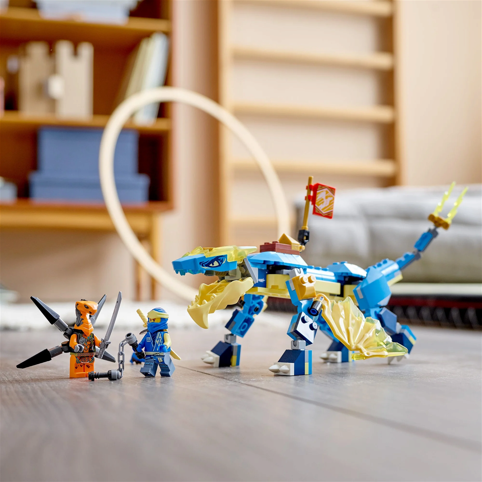 Konstruktorius LEGO NINJAGO - JAY'S THUNDER DRAGON EVO - 5
