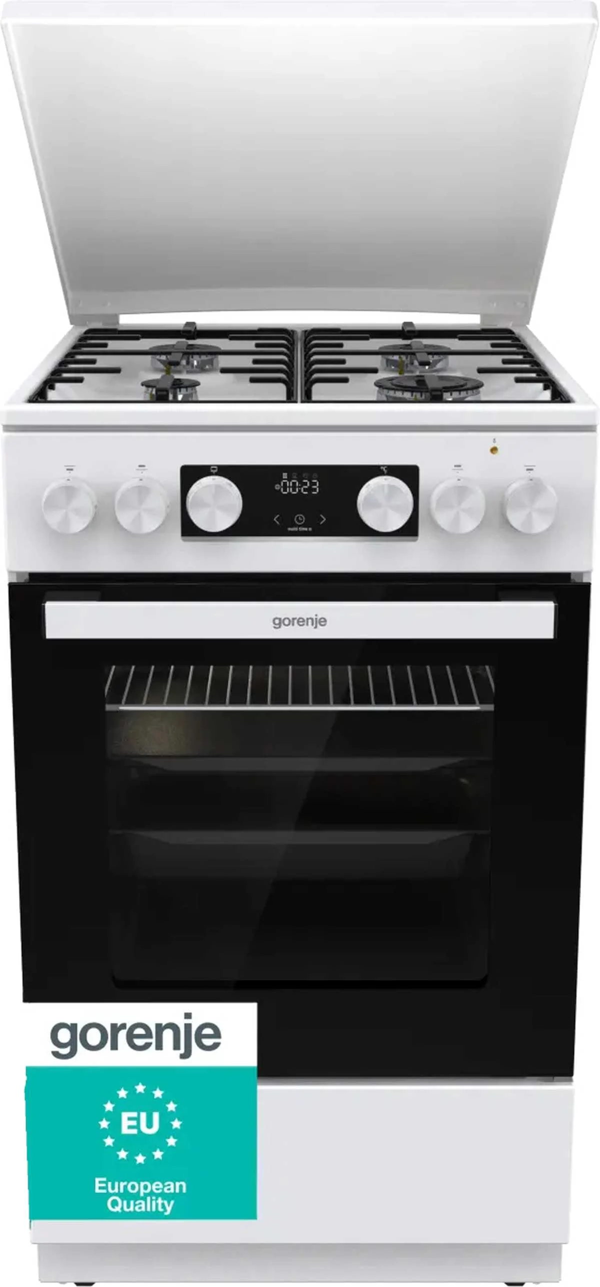 Dujinė viryklė su elektrine orkaite GORENJE GK5C42WH-B - 1