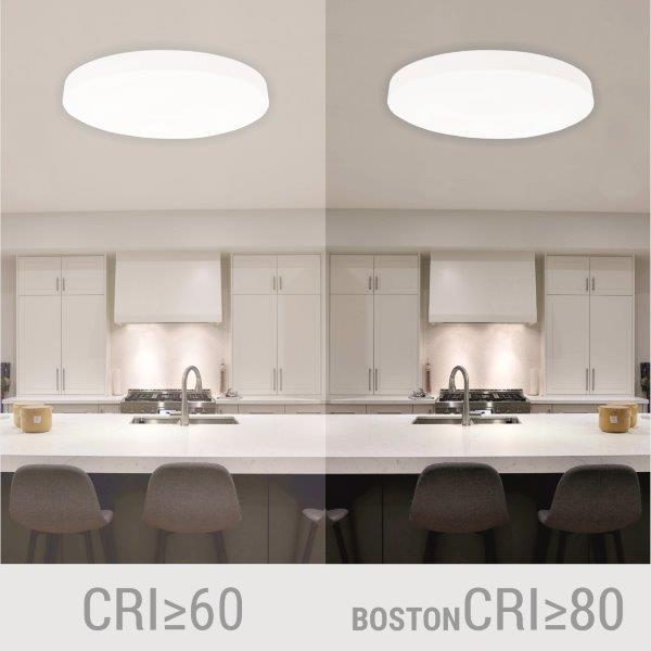 Išmanusis lubinis LED šviestuvas TOPE BOSTON 2x36W CCT 3000-6500K 5681lm baltØ45cm su pultu telefonu - 3