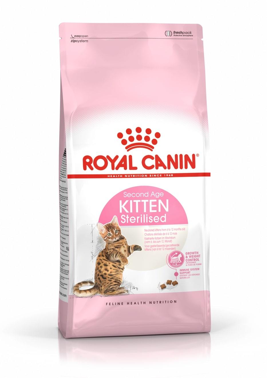 Sausas sterilizuotų kačiukų ėdalas ROYAL CANIN KITTEN STERILISED, 400 g