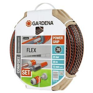 Laistymo žarna Flex GARDENA, 9 x 9 mm, 1/2, 20 m, su jungtimis-0