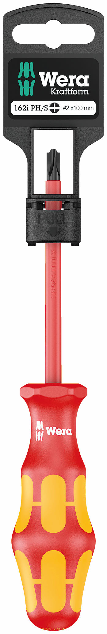 Elektriko atsuktuvas Wera WER/100020, kryžminis, izoliuotas, 100 mm-0