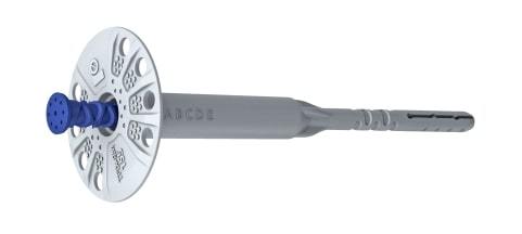 Termoizoliaciniai kaiščiai R-TFIX, Ø8 x 255 mm, ABCDE pagrindams, 100 vnt-0