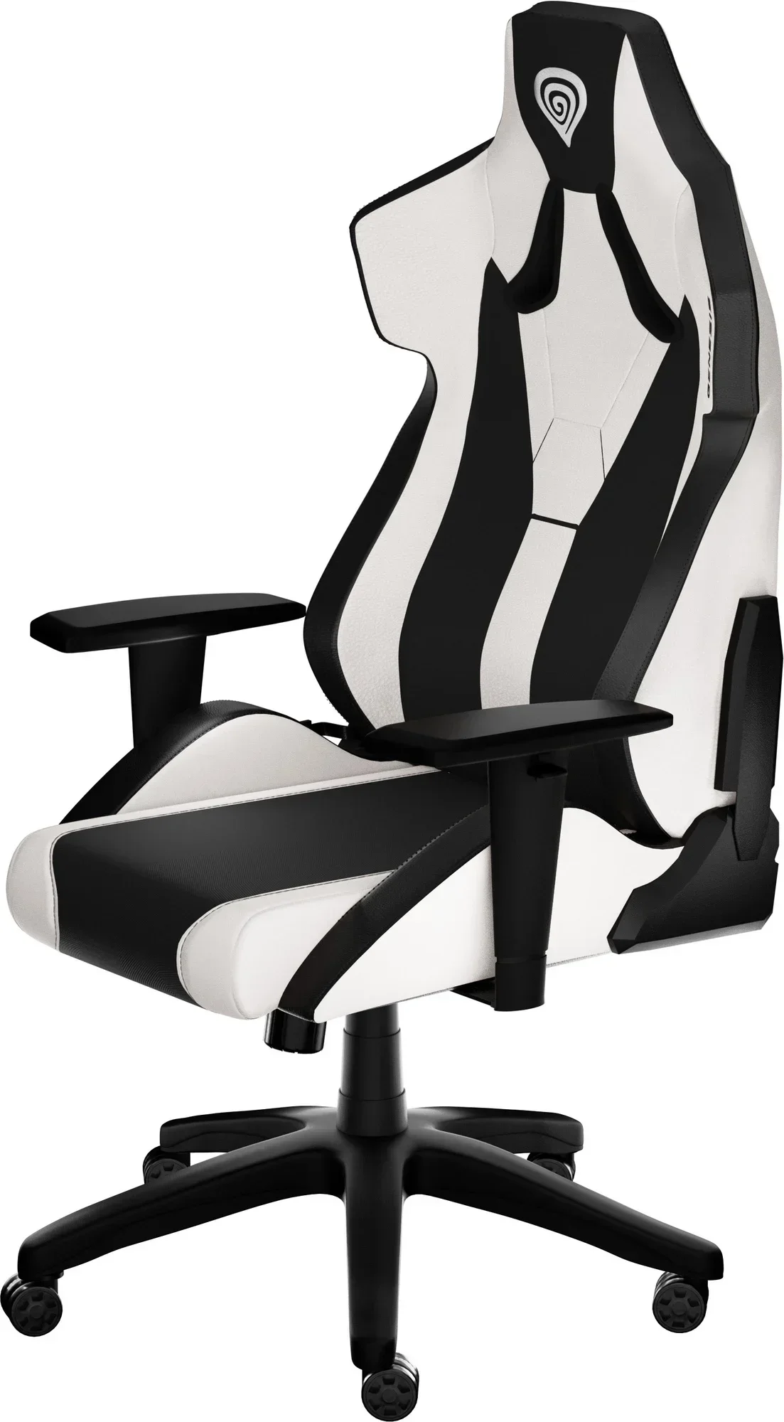 Žaidimų kėdė Genesis Nitro 650 Onyx, balta/juoda - 3