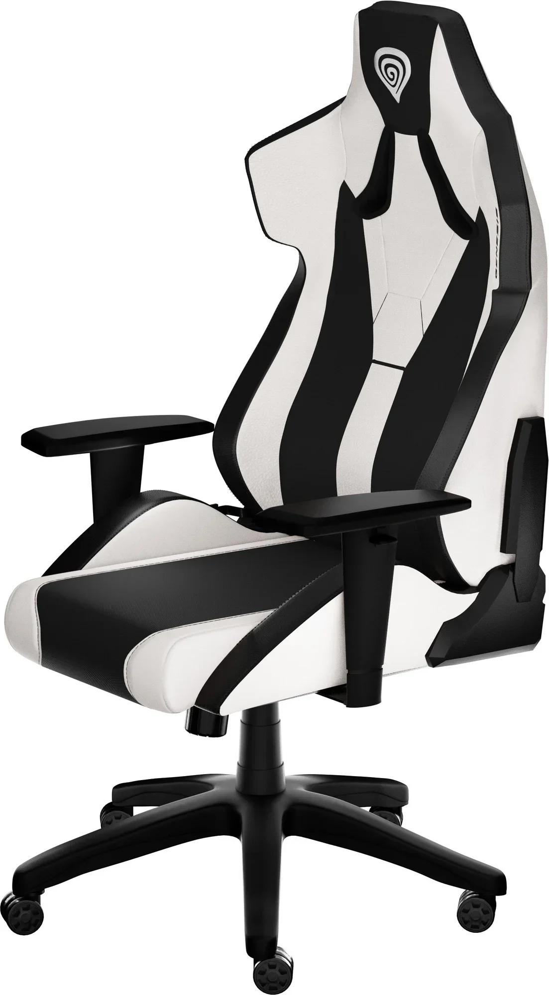 Žaidimų kėdė Genesis Nitro 650 Onyx, balta/juoda - 8