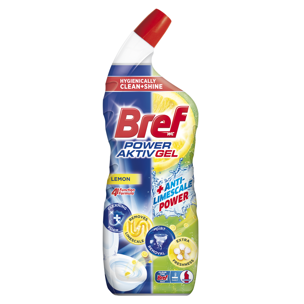 WC valiklis BREF Power Active Lemonitta Power, 700 ml-0