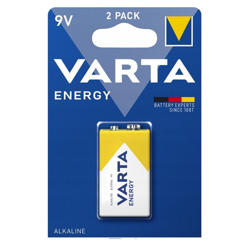 Elementai VARTA ENERGY, 9V, šarminiai, 1 vnt-0