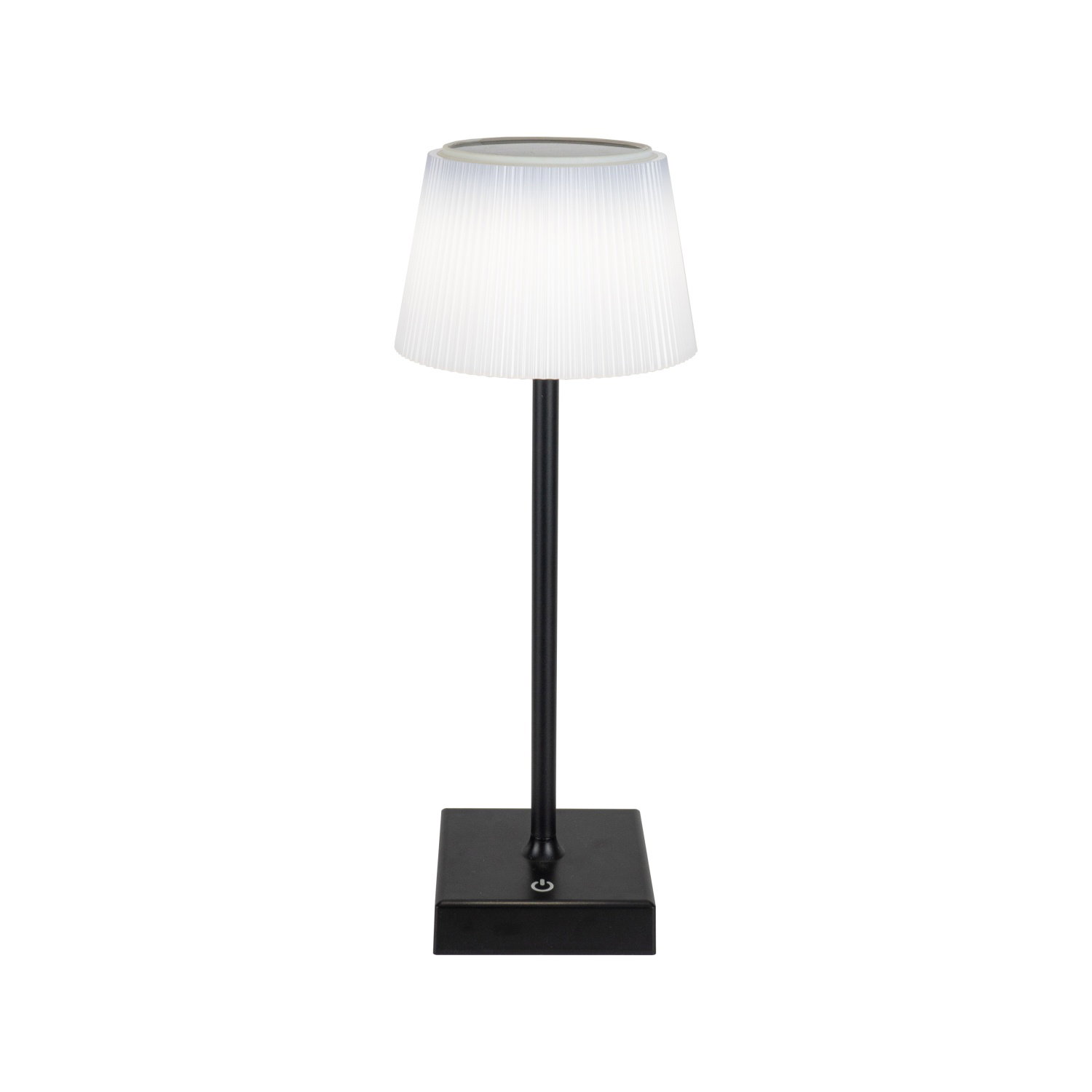 Stalinis LED šviestuvas KAUFTEC įkr saulės energija/Type-C+USB touch ON/OFF 13x13x35,2cm-1