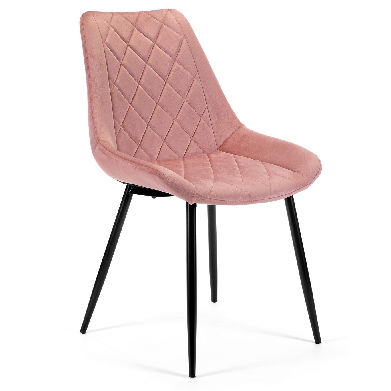 4-rių kėdžių komplektas SJ.0488, rožinis