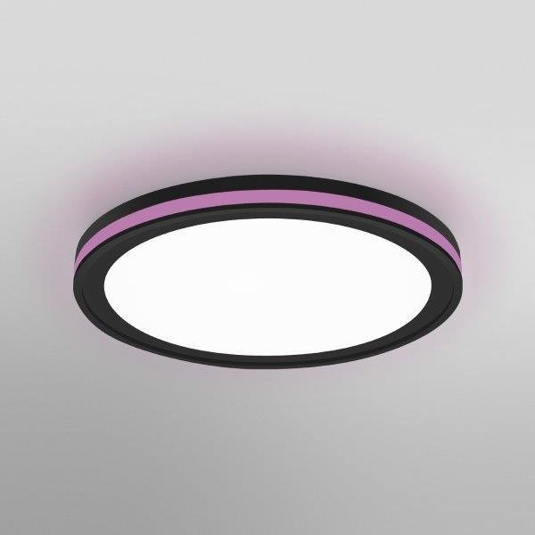 Išmanusis LED šviestuvas LEDVANCE ORBIS CIRCLE, 3000-6500K, RGB, 28W, 2400lm, Ø46cm, vald. APP/pultu