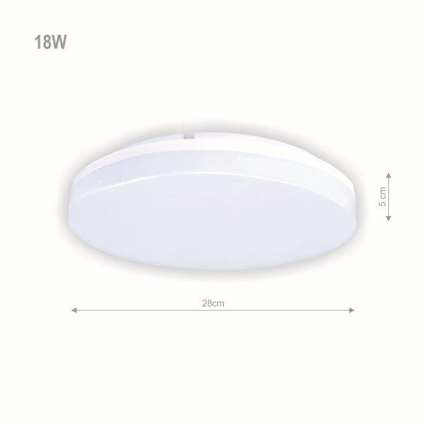 Plafoninis LED šviestuvas TOPE RIOSENS, 18W - 2