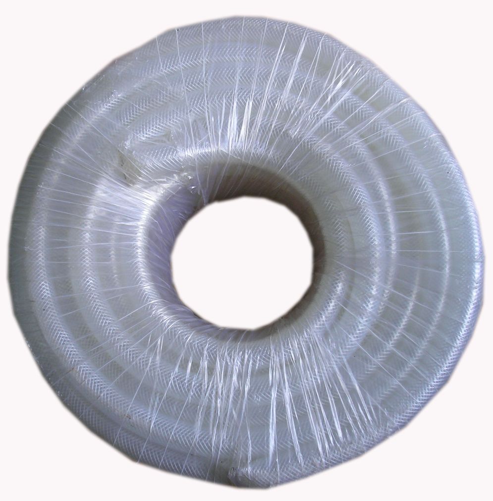 Laistymo žarna, PVC, skaidri, armuota, 1" 50 m-0
