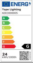 Įleidžiama LED panelė TOPE AIRA, 24 W, 1685 lm, 3000K, IP40, apvali f. - 7