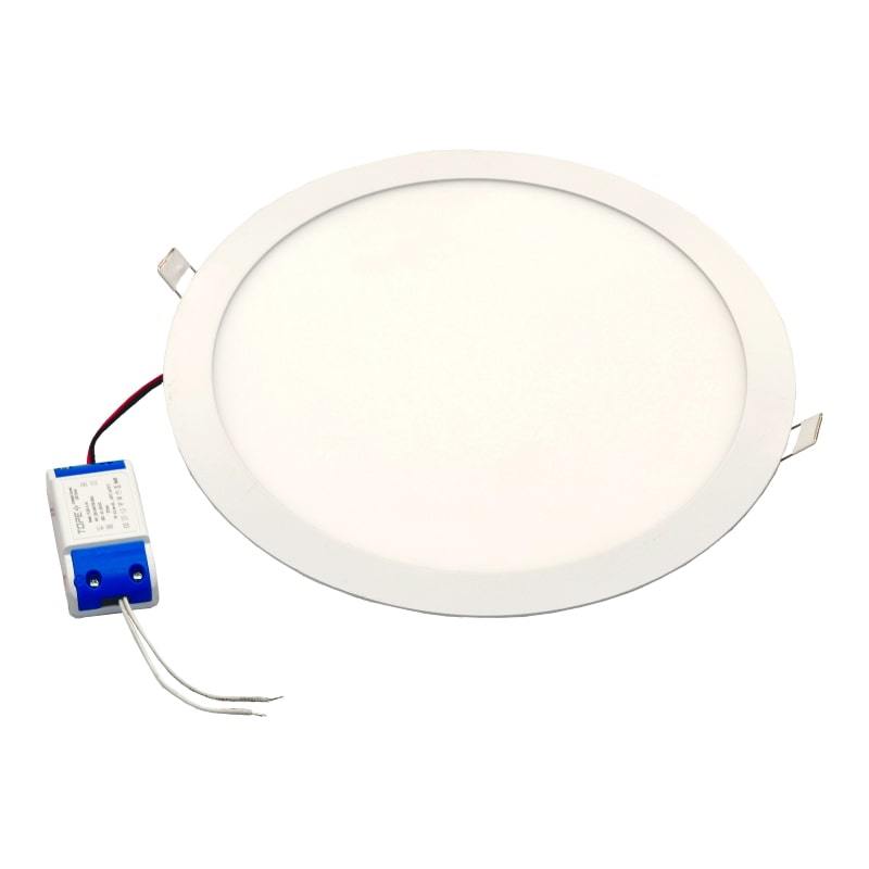 Įleidžiama LED panelė TOPE AIRA, 24 W, 1685 lm, 3000K, IP40, apvali f. - 5